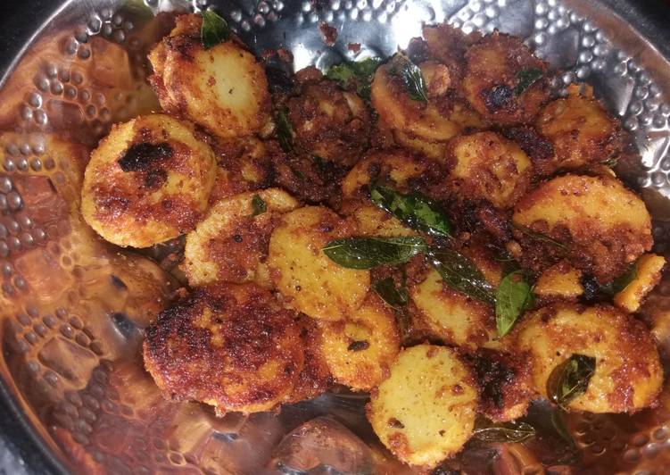 Recipe of Quick Seppakilangu fry colocasia