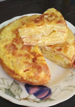Foto resep Omelet Spanyol