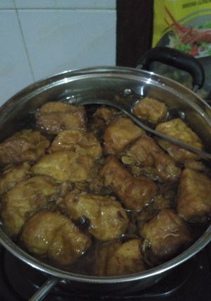 Foto resep Semur ayam tahu
