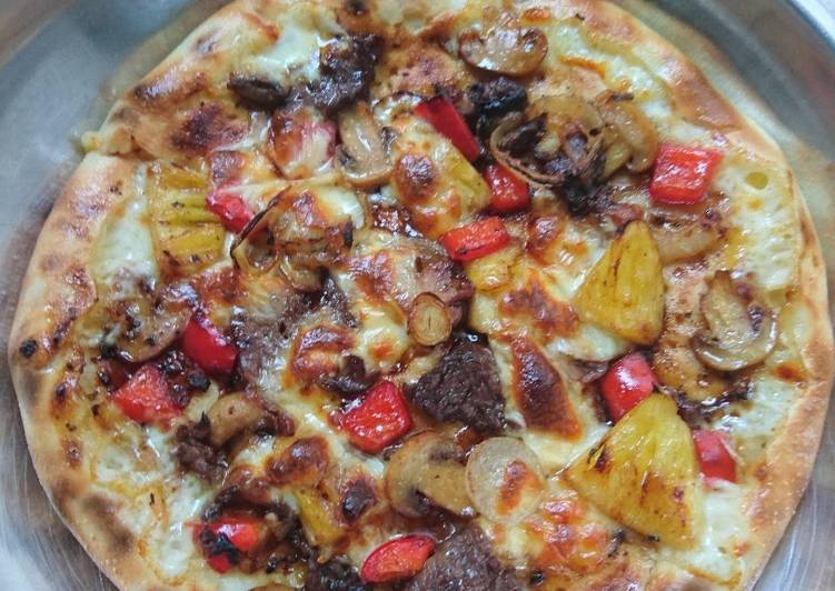 Resep Pizza Empuk Metode Tang Zong Yang Renyah