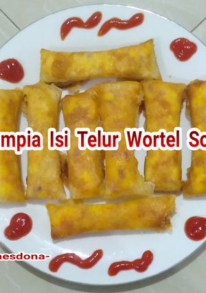 Foto resep Lumpia Isi Telur Wortel Sosis