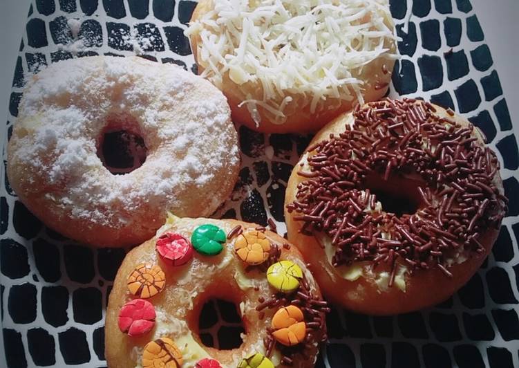Resep Donat kentang empuk sederhana yang Lezat