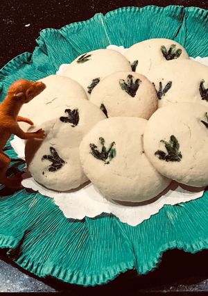 Una foto de Galletitas huellita de dinosaurio 🦖
