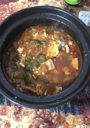 Hình của món Shakshuka.