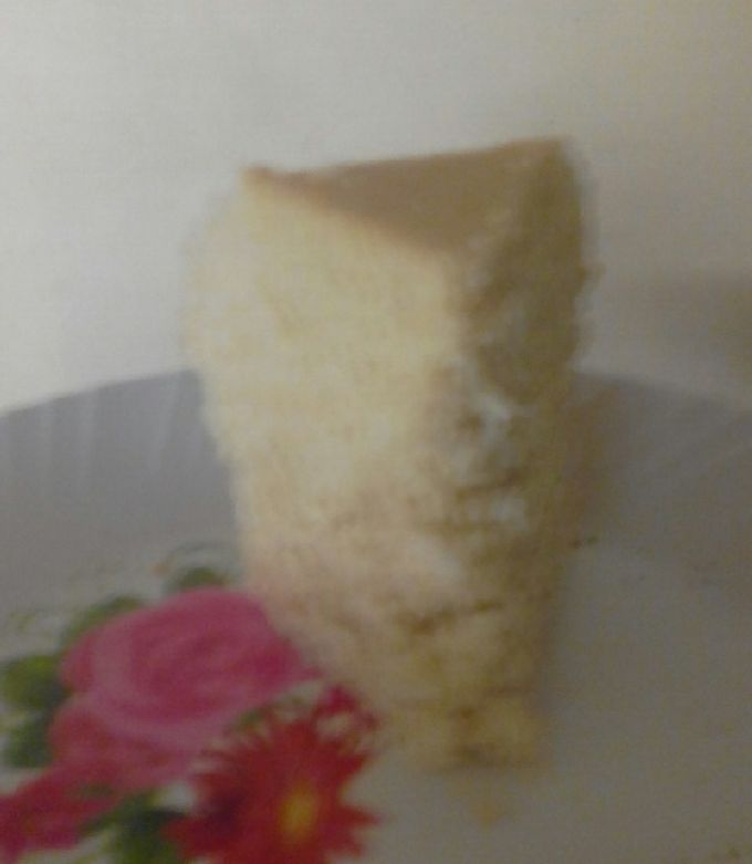 A picture of Vanilla cake.