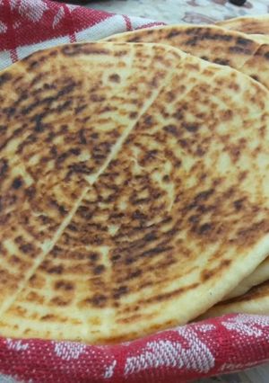 صورة لوصفة خبز رخساس على طريقتي 🤗