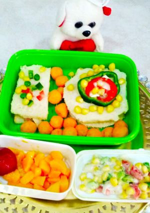 A picture of #Veg Sandwiches.