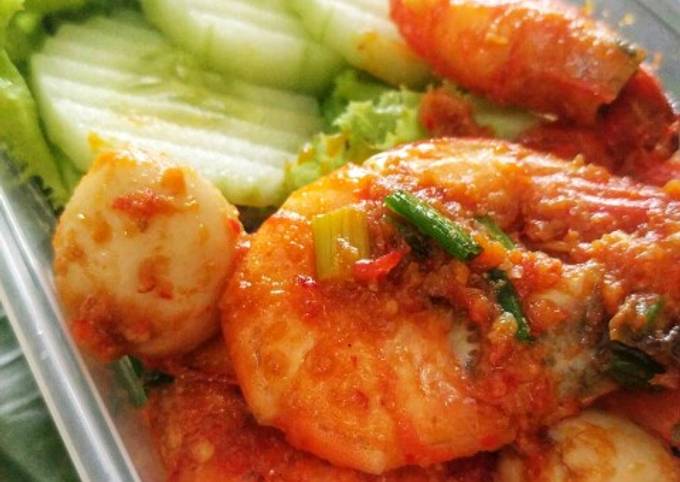 Balado Udang Puyuh