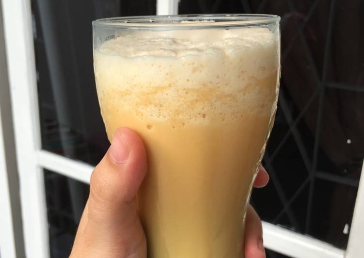 Bagaimana Menyiapkan Thai tea ice blanded yang Enak Banget