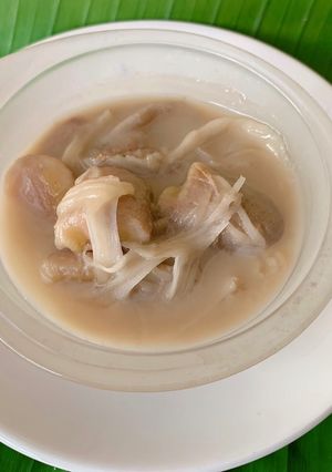 รูปของ กล้วยบวชชีมะพร้าวอ่อน🍌🥥