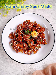 Foto resep Ayam Crispy Saus Madu
