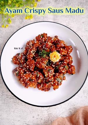 Foto resep Ayam Crispy Saus Madu