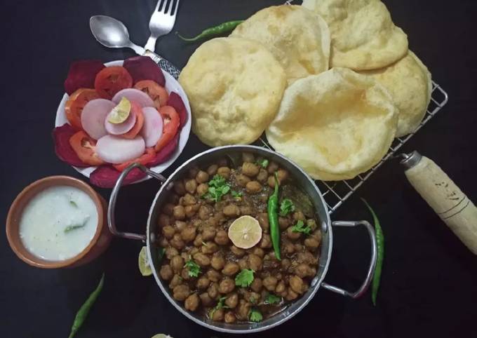 Steps to Make Mario Batali Amritsari Punjabi Chhole Bhature