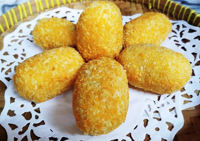 Resep Kroket Singkong Isi Sayuran Oleh Mama Azka Kitchen Cookpad