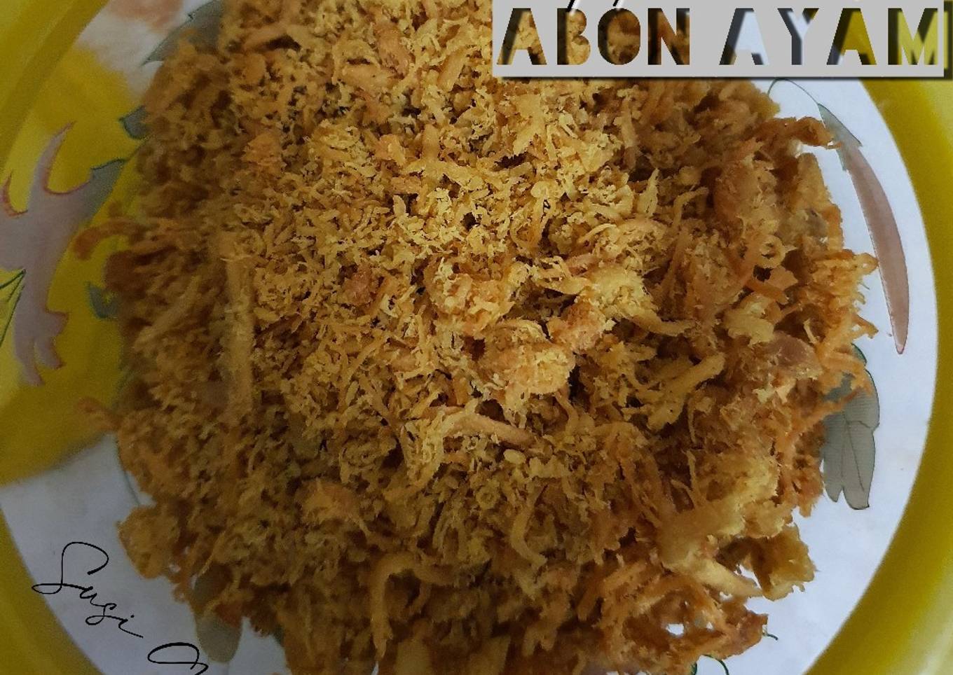 Homemade Abon Ayam