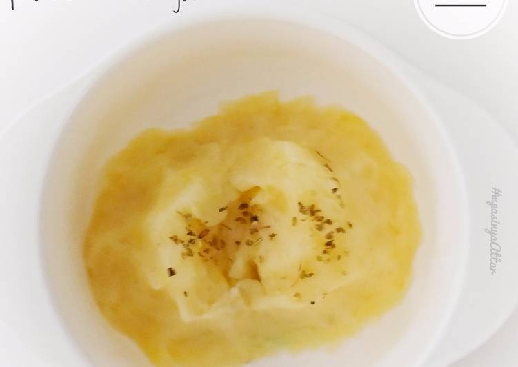 Snack mpasi 7m+ : Cheesy mash potatoes