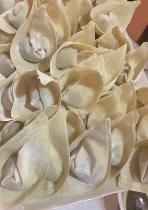 Foto resep Pangsit Ayam Udang