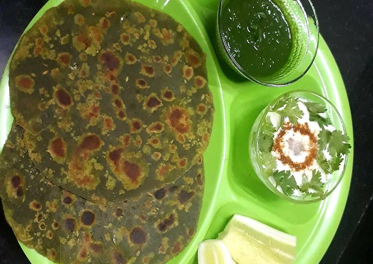 Recipe of Award-winning Spinach Paratha