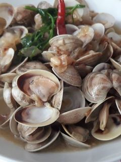 Una foto de Almejas a la malagueña
