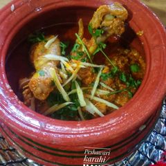 A picture of Peshawari karahi.