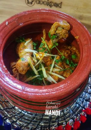 A picture of Peshawari karahi.