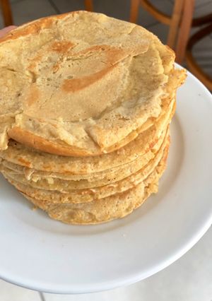 Una foto de Panqueques de avena