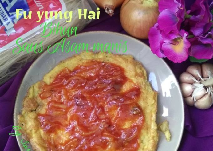 Bagaimana Menyiapkan Fu Yung Hai Bihun Saus Asam Manis yang Enak