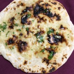 A picture of Garlic butter naan.