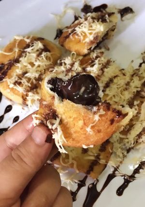 Foto resep Roti Goreng Coklat Keju Lumer Mudah dan Enak
