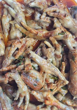 Foto resep Ceker dan Kepala Ayam bumbu pedas