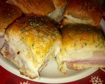 Popular Recipe Ham and Swiss sliders Very Delicious