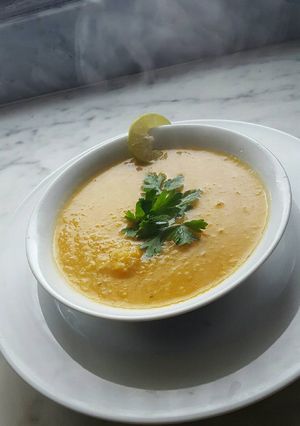 صورة لوصفة شوربة عدس لذيذة