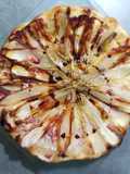 Tarte tatin endive lardons picodon