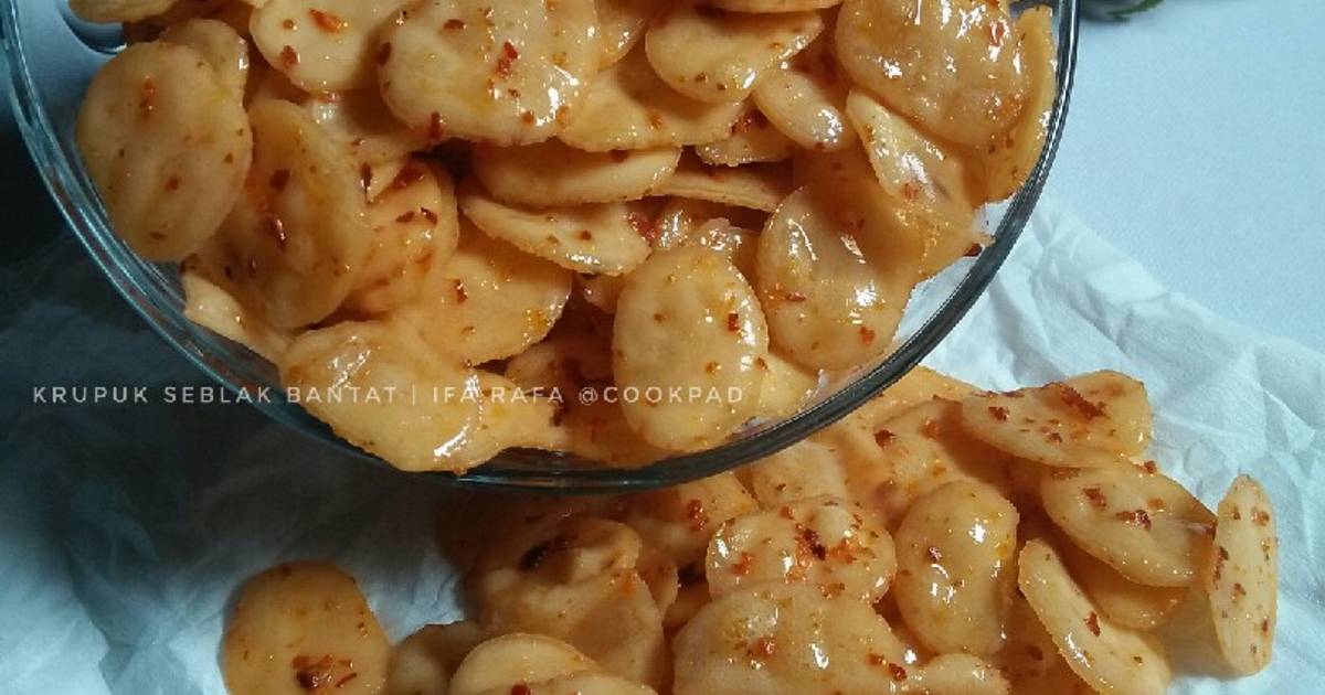 Resep Krupuk Seblak Bantat Oleh Ifaraa Cookpad