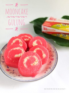 Foto resep Cheese Mooncake Gulung