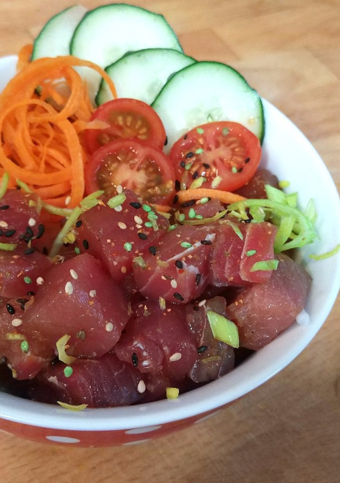 Una foto de Ensalada Hawaiana Poke