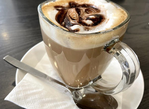 A picture of Cafe style cold coffee.