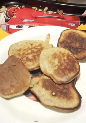 Una foto de Pancakes de Banana para Bebés
