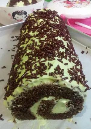 Foto resep Blackforest Roll😆