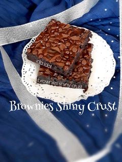 Foto resep Brownies Shiny Crust
