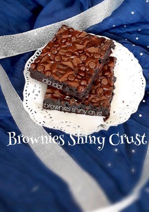 Foto resep Brownies Shiny Crust