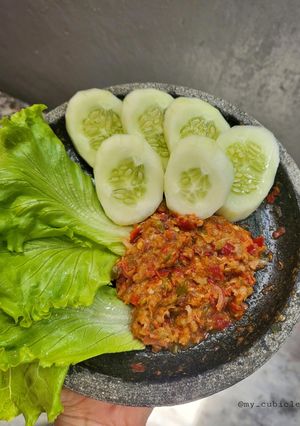 Foto resep Asam Udeung/Sambal Udeung/Sambal Ganja Khas Aceh