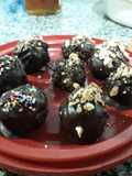 Bombones de pulpa de almendra