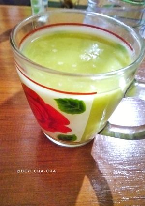 Foto resep 160). Mango-Avocado Smoothies 🍋🥑
