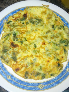 Una foto de Tortilla de espinacas