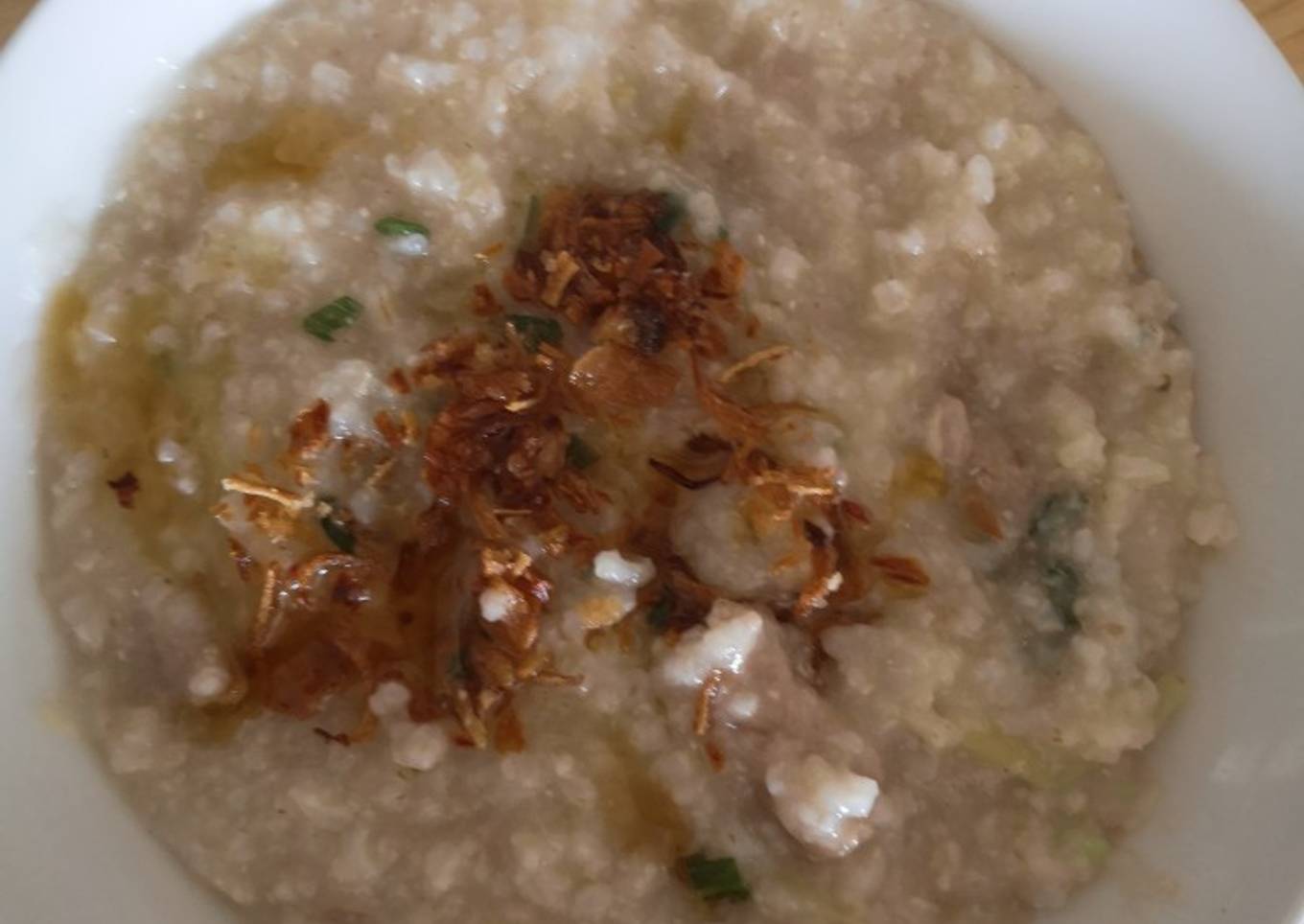 Bubur ala resto cina