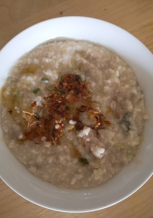 Foto resep Bubur ala resto cina