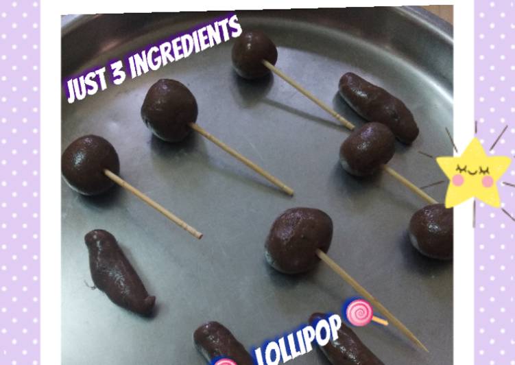 Recipe of Perfect Choco lollipop 🍭