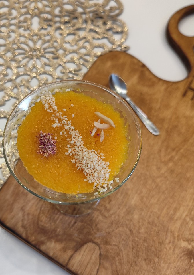 عکسی از دستور شله زرد خاتون پز 🧈💛