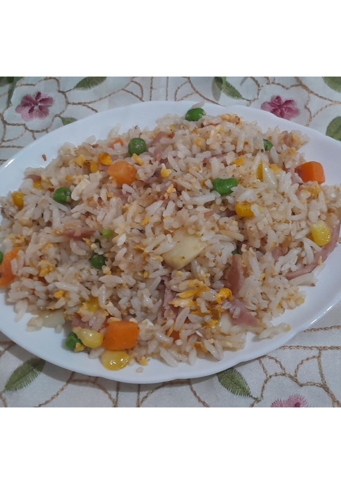 Foto resep Nasi goreng  tanpa kecap